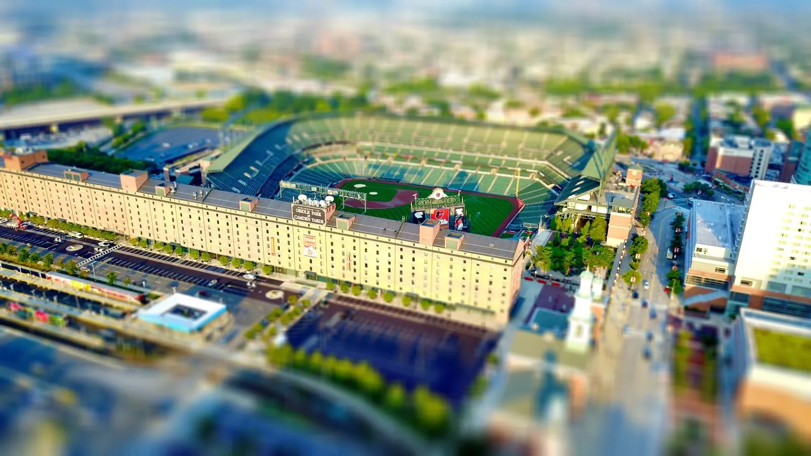 Camden Yards Oriole Park Baltimore - BWI Chauffeur Private Car Service for Orioles Baseball Games and Sports Events